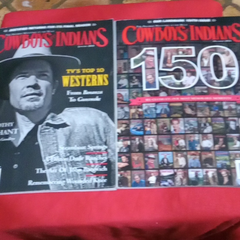 Cowboys and Indians Collectible Magazines